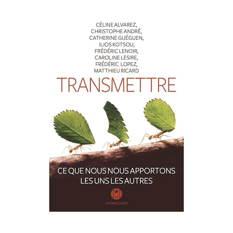 TRANSMETTRE CE QUE NOUS APPORTONS LES UNS LES AUTRES Auteur(s): ALVAREZ CELINE