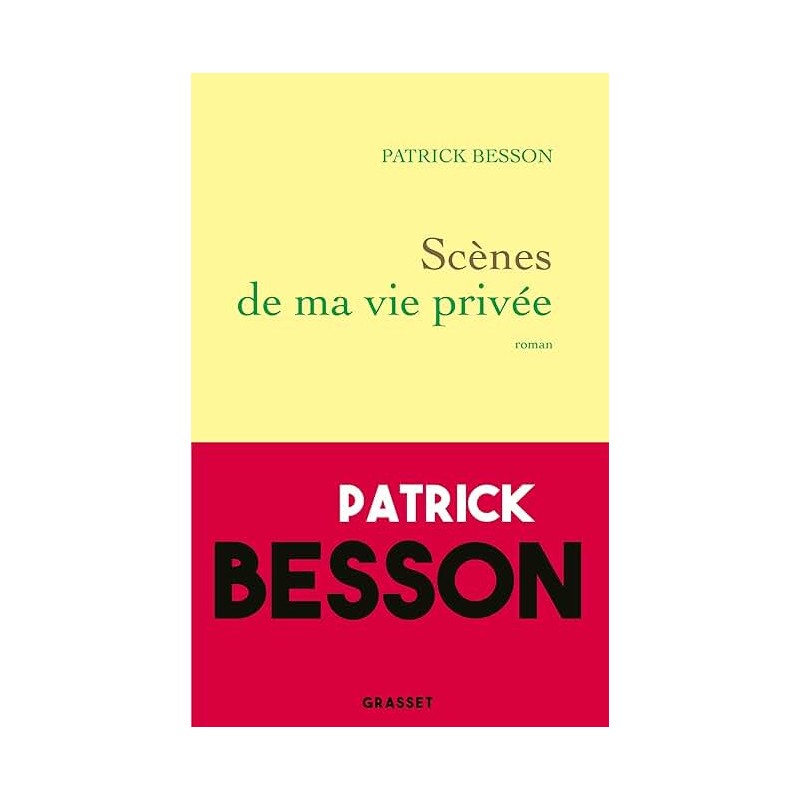SCENES DE MA VIE PRIVEE Auteur(s): BESSON PATRICK