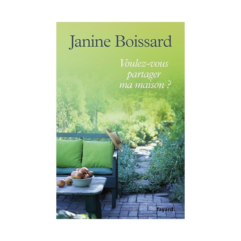 VOULEZ VOUS PARTAGER MA MAISON Auteur(s): BOISSARD JANINE