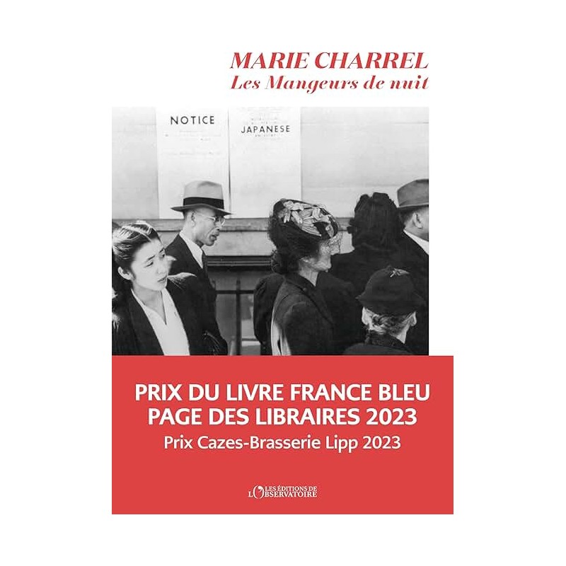 LES MANGEURS DE NUIT Auteur(s): CHARREL MARIE