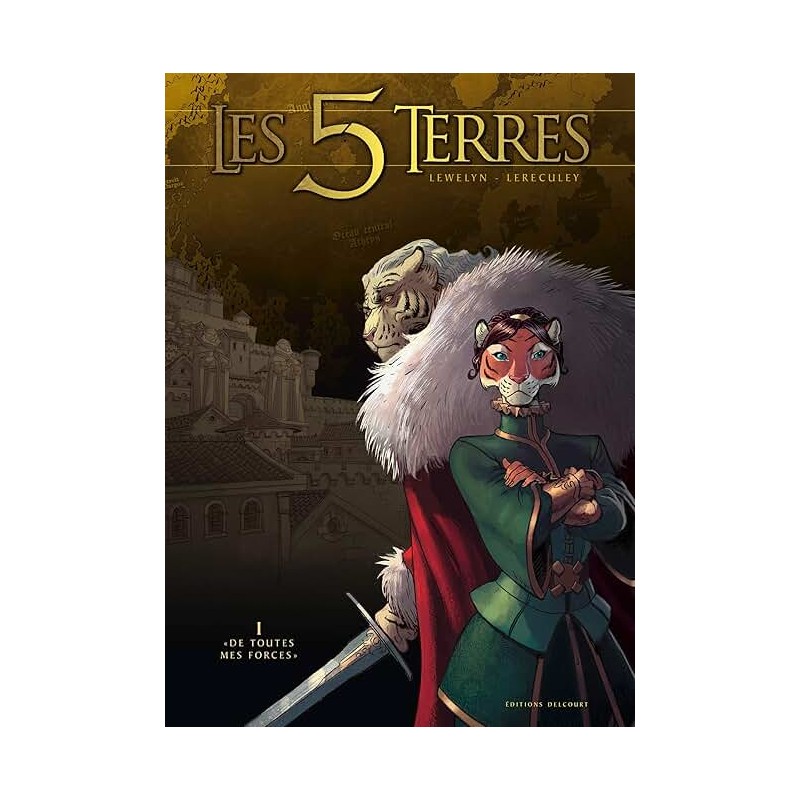 LES 5 TERRES T 1 DE TOUTES MES FORCES Auteur(s): LEWELYN