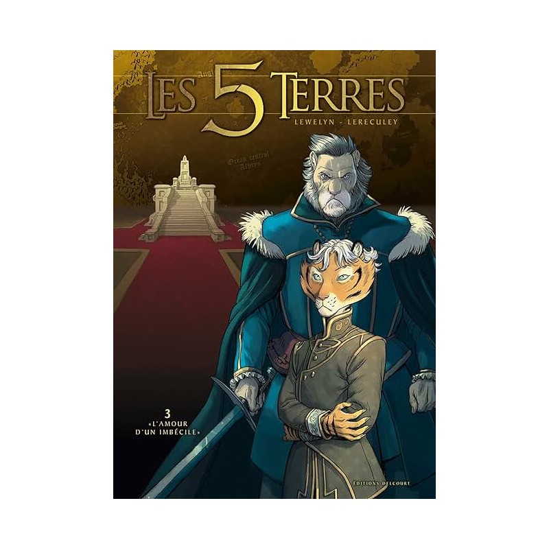 LES 5 TERRES T 3 L AMOUR D UN IMBECILE Auteur(s): LEWELYN