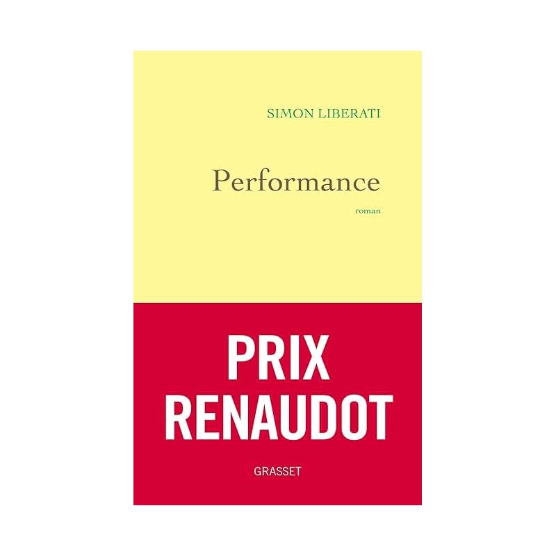 PERFORMANCE Auteur(s): LIBERATI SIMON