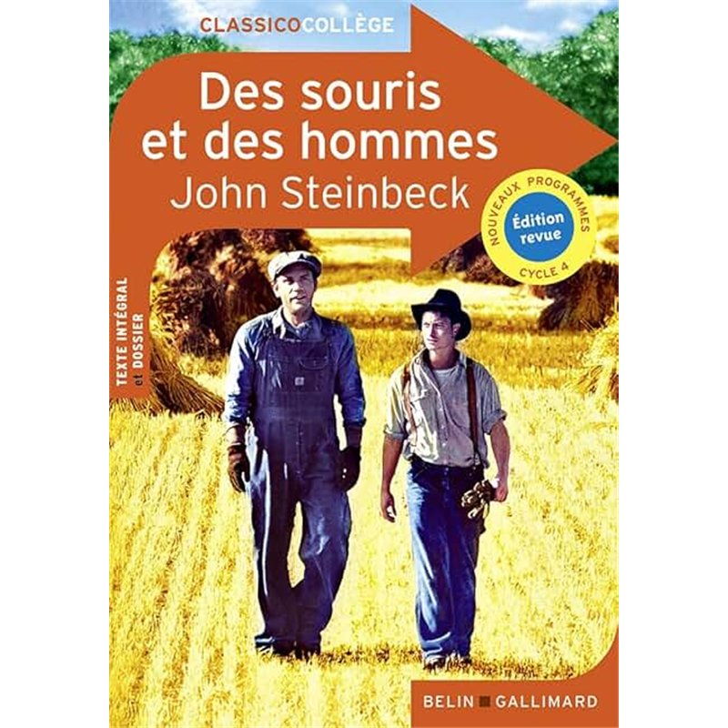 DES SOURIS ET DES HOMMES Auteur(s): STEINBECK JOHN